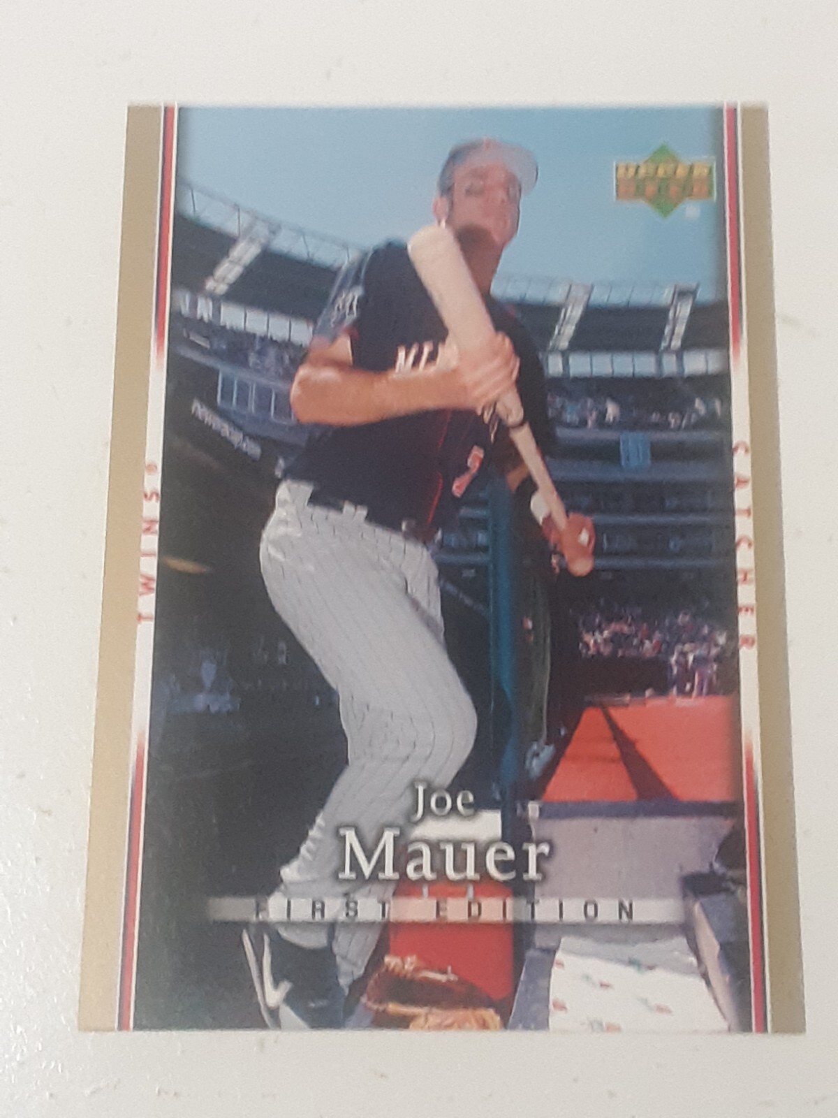 Joe Mauer Minnesota Twins 2007 Upper Deck First Edition Card #113
