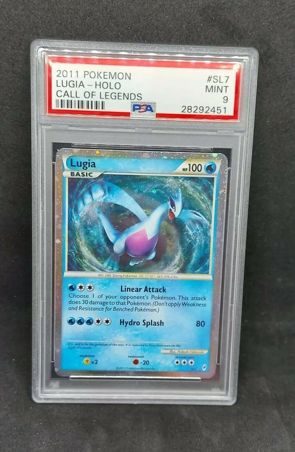 Carta de Jogo: Lugia (Pokémon TCG(Call of Legends Set) Col:PKM-CLS-ENSL7