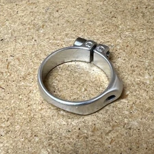 Vintage Kona “K” Seat Tube Clamp Rear Cantilever Brake Cable Guide 31.8mm 1990’s