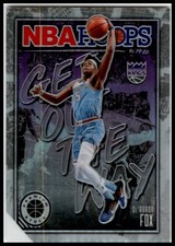 2019-20 Hoops #13 De'Aaron Fox Get Out the Way Holo