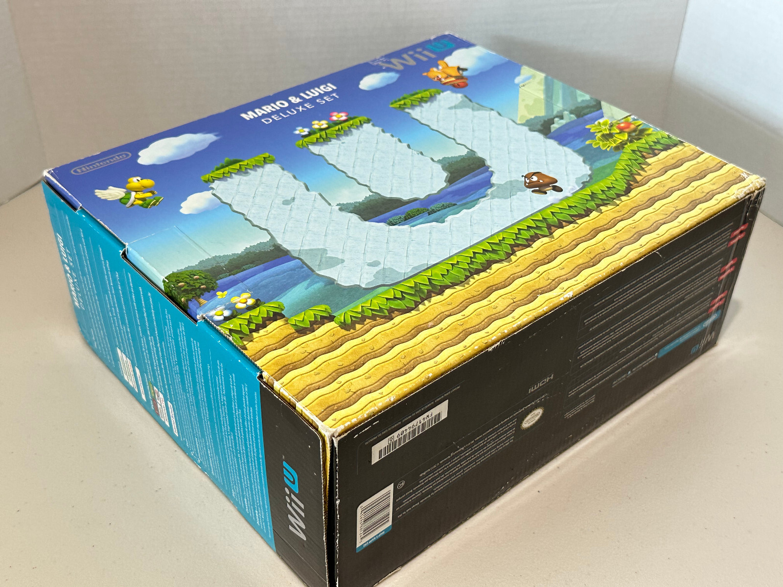 Nintendo Wii U Mario & Luigi Deluxe Set 32 GB System Bundle Complete eBay