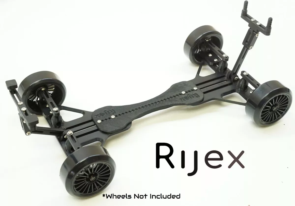 Rijex 1/10 Echelle RC Voiture de Drift Châssis Rouleau pour Afficher  Structures