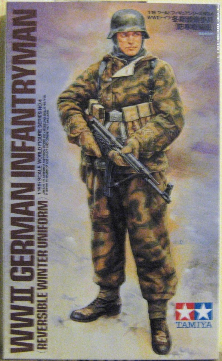 Tamiya 1/16 Figure Military New Plastic Model Kit Figures 1 16 Mr