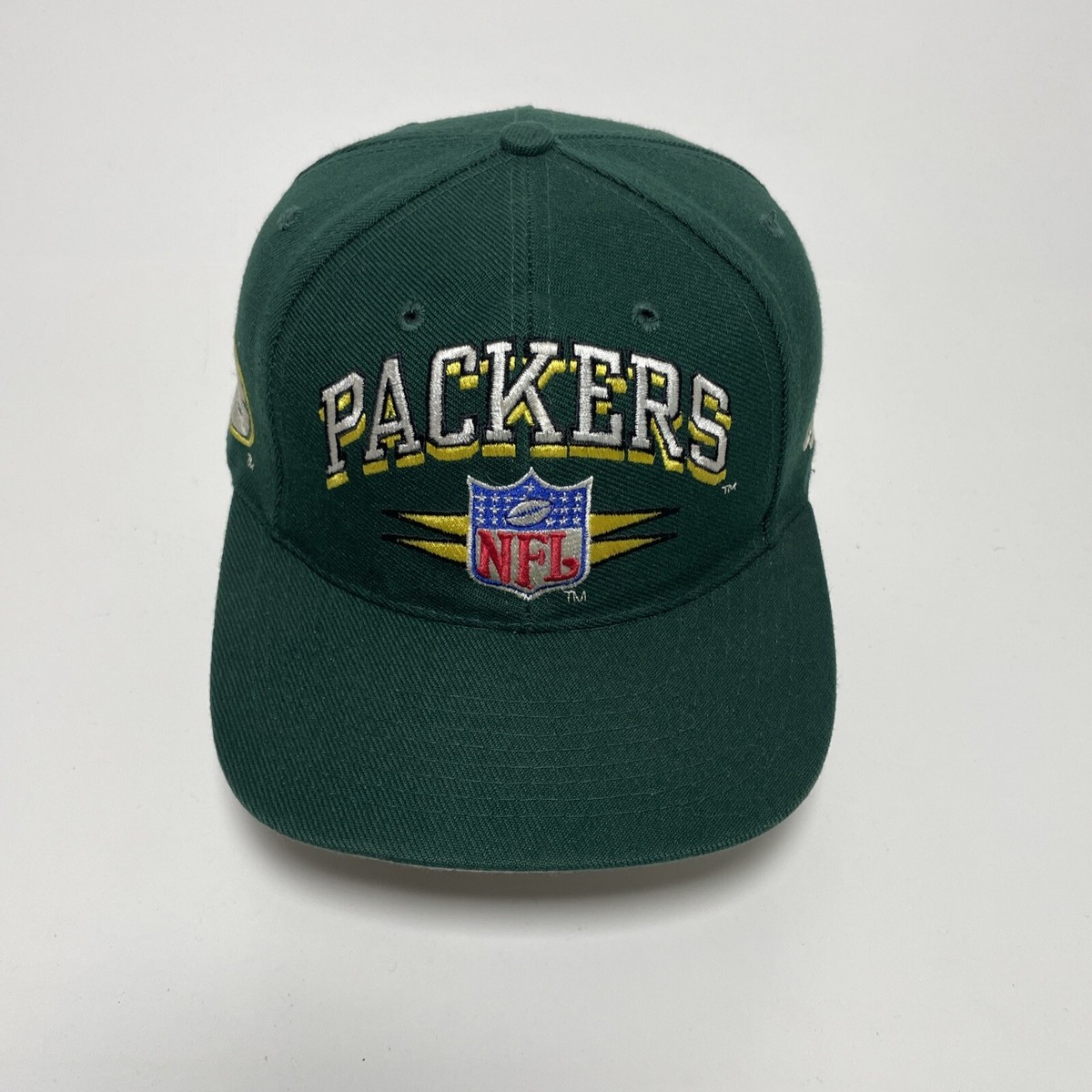 GREEN BAY PACKERS NFL 90s キャップ　ヴィンテージ Green Bay Packers Vintage 90s Logo Athletic Splash Snapback