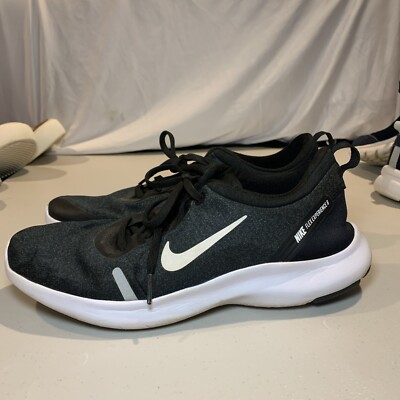 Nike Flex Experience 8 Womens Sz 9.5 Running Shoes Black White Low Sneakers [E5]