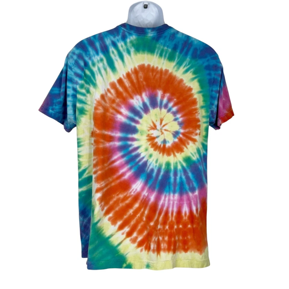 Grizzly Grip Tape Arco Iris Tie-Dye Camisa Hombres Extra Grande Oso Manga Corta Camiseta Foto 2 de 4