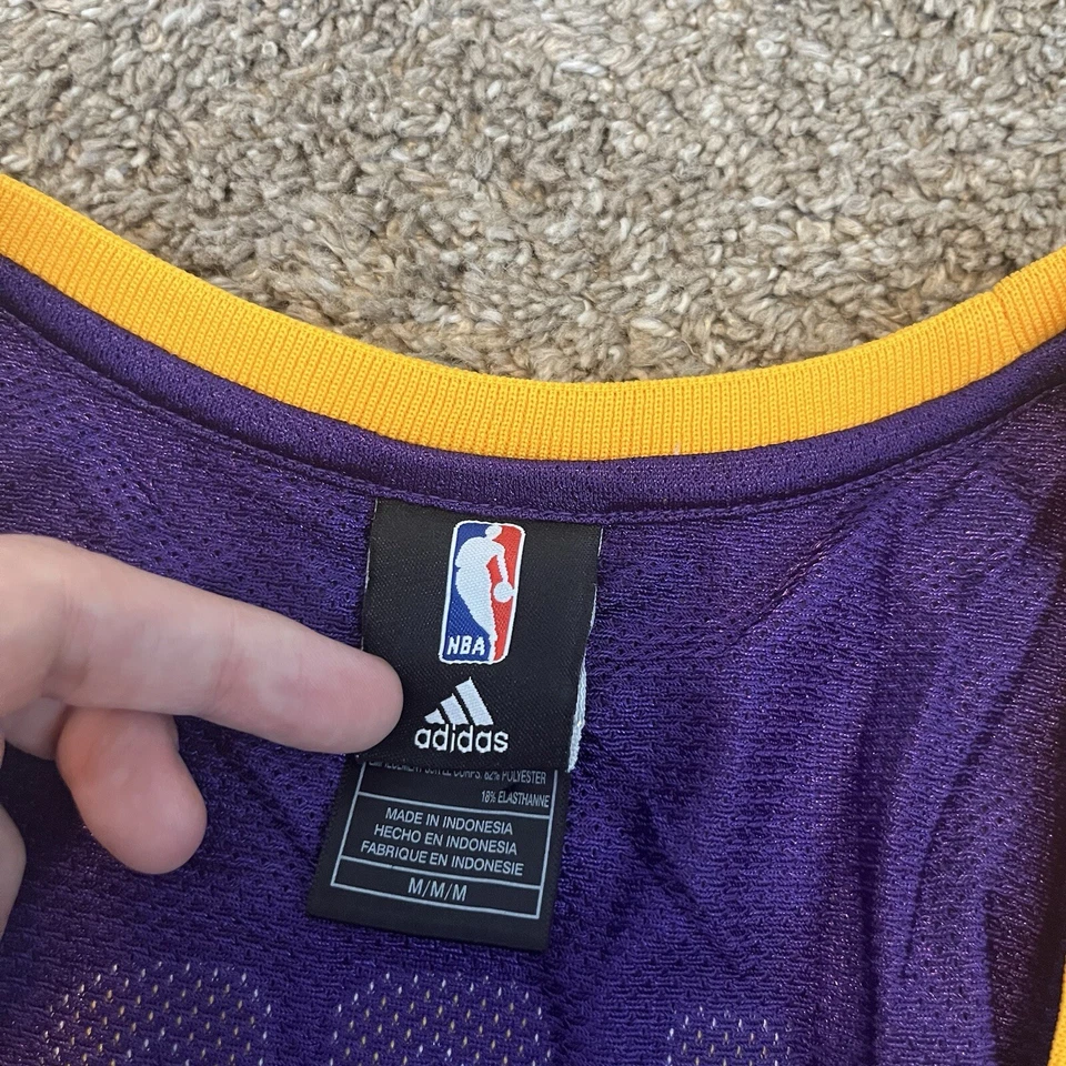 Camiseta para mujer Adidas Pau Gasol #16 de Los Angeles Lakers talla M rara de colección Foto 3 de 4