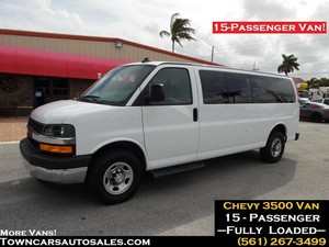 chevrolet express 15 passenger van