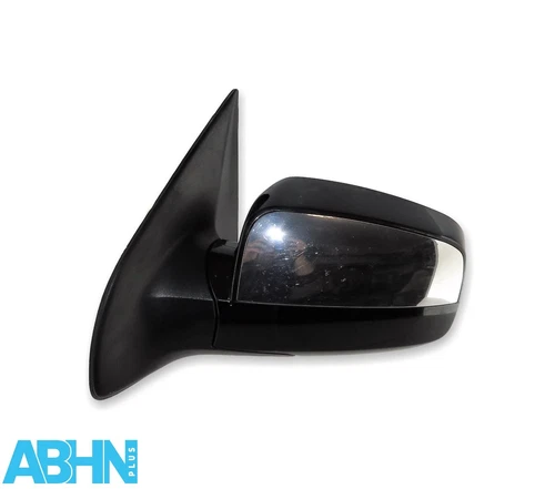 Kia Sorento BL JC (02-09) Left Side Power Folding Door Mirror Ebony Black+Chrome