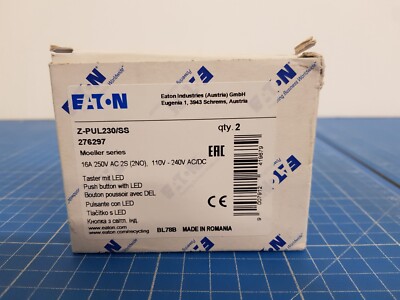 Eaton Stromstoßschalter 16A 2 Schließer 230 V/AC, 230 V/DC Y7-276297 2Stk _0,3_5
