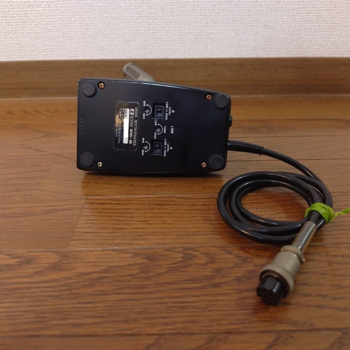 ICOM SM-8(無線用マイク) ICOM SM-8 Multi-Function Desk Microphone Ham Radio Used from