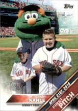 2016 Topps Update Series - First Pitch Brady Kahle Landen's Best Friend #FP-4