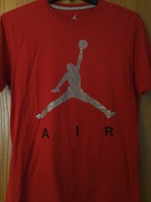 Michael Jordan -  Air  - Red Shirt - L - Air Jordan