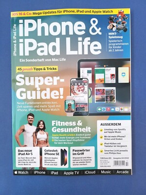 iPhone & iPad Life 02/2022 Super-Guide 45 geniale Tipps&Tricks ...  NEU