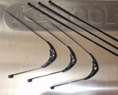 Bremsleitungshalter 3er SET für Gabelholm Racing Edition