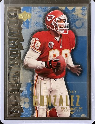Tony Gonzalez - 2000 Upper Deck Black Diamond - Diamonation #D10