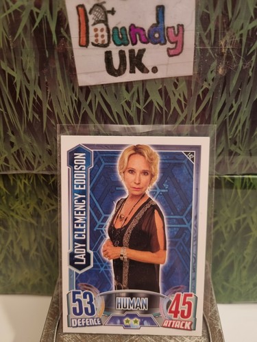 Dr Doctor Who Alien Attax Card Game TCG - Human Robot Cyborg Time Lord companion - Picture 75 of 139