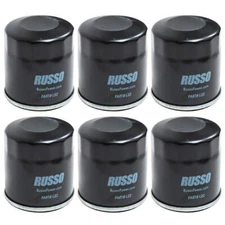 6PK Oil Filter for Club Car Cushman E-Z Go 3/4" Thread 2 11/16" OD 3" H