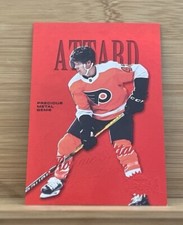 Ronnie Attard -2022-23 Skybox Metal Universe Retro Rookie PMG Red /100 - Flyers