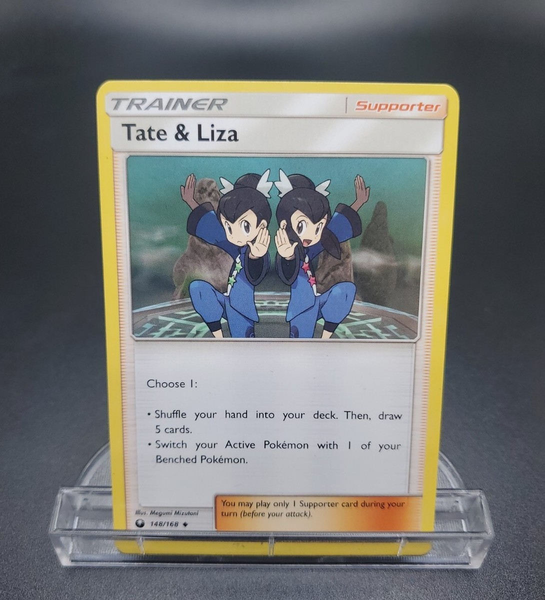 Tate & Liza 148/168 Pokemon Sun Moon Celestial Storm Trainer Card