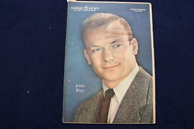 1954 MAY 2 SUNDAY NEWS COLOROTO MAGAZINE - ALDO RAY - RONALD REAGAN - E 22786