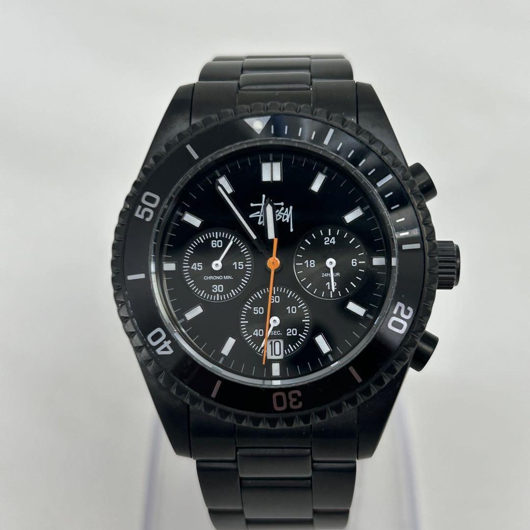 STUSSY LIMITED EDITON クロノグラフ 腕時計 STUSSY Chronograph Limited Edition 2009 Analog Watch From