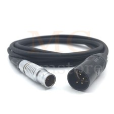 Cavo di Alimentazione 2B 6pin Maschio a 4Pin XLR Maschio,per Alimentatore Fotocamera ONE Rosso