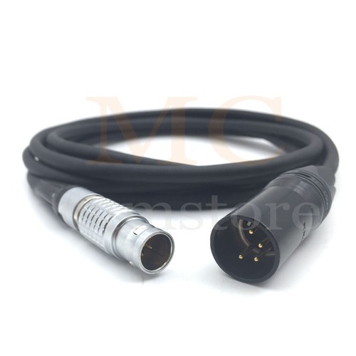 2B 6pin male to 4Pin XLR Male Power Cable 39.4",for Red ONE Camera Power Supply - Picture 2 of 7