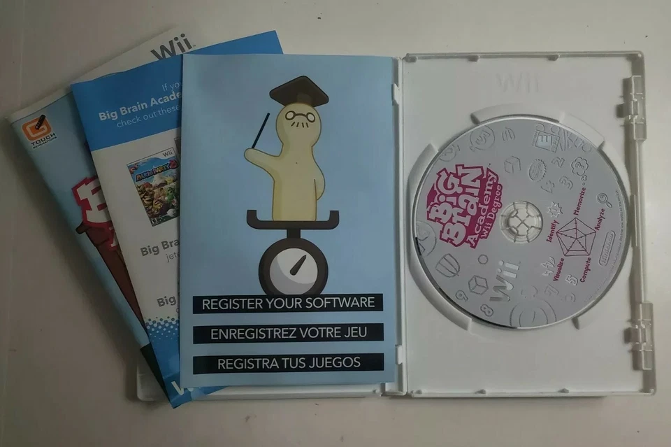 Big Brain Academy: Wii Degree - Nintendo  Wii Game Complete Tested works great - Image 3 of 4