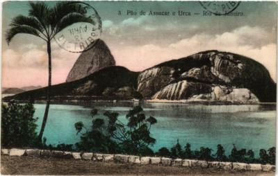 CPA AK RIO DE JANEIRO Pao de Asucar e Urca. BRASILIEN (621882)