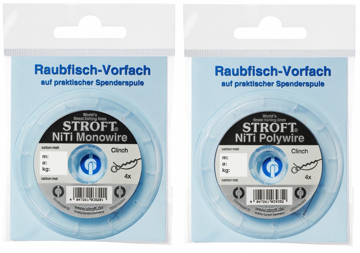 WAKU Stroft Vorfachschnur NiTi Polywire 2m, 0.30mm  Produktbild-Vorschau 10