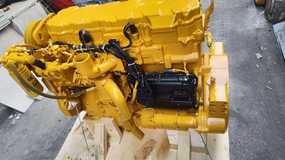 Depósito parcial CAT Caterpillar C-9 motor excavadora, excavadora con D6R330 336 Foto 4 de 4