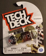 TECH DECK DISORDER Skateboards DISORDER Fingerboard ULTRA RARE NEW!! FREE SHIP!!