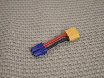 3dRCparts MALE XT60 TO FEMALE EC3  BATTERY ADAPTER CONNECTOR USA
