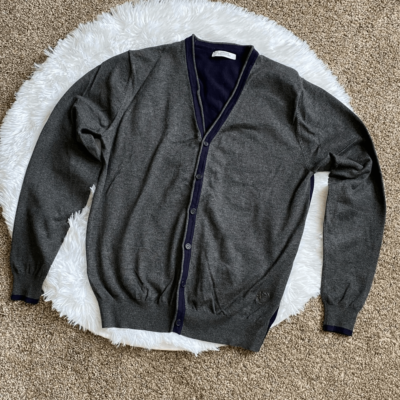 Cashmere Sweaters Versace Grey Sweater Versace Cardigan Cashmere