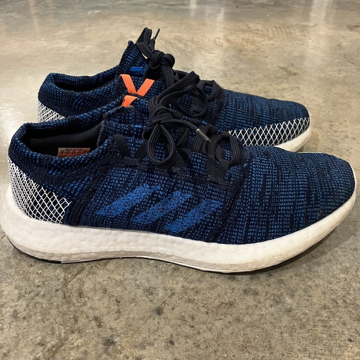 Adidas PureBoost Sneakers Men's US 7 Blue Go J Legend Ink Eco