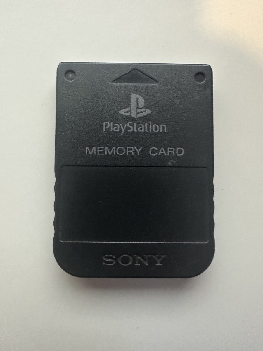 Official Sony PlayStation 1 PS1 Authentic Memory Card OEM Tested