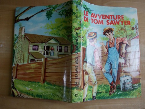 LE AVVENTURE DI TOM SAWYER MARK TWAIN G.MALIPIERO 1967 - Picture 2 of 4