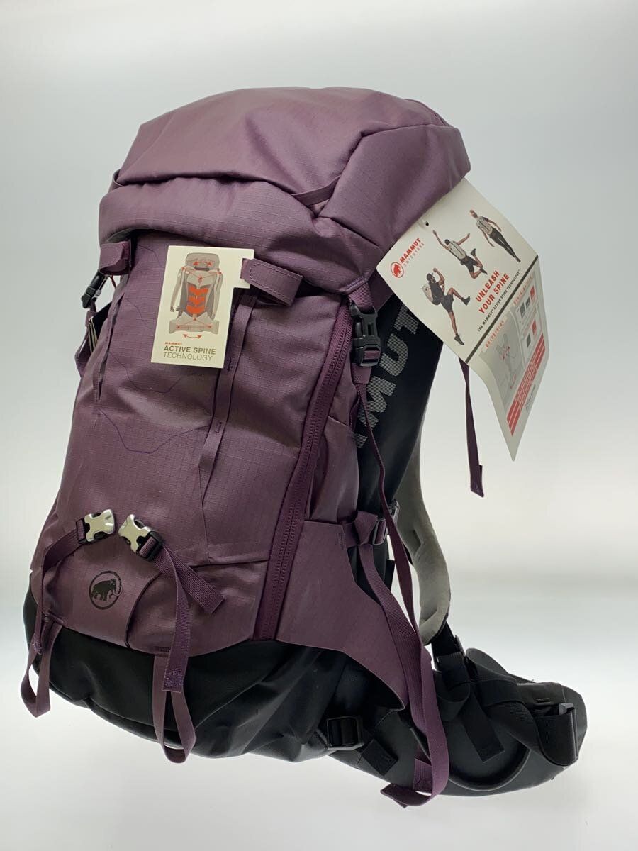 Used MAMMUT Purple Solid Polyester Backpack Rucks… - image 2