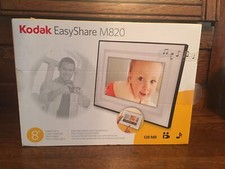 Kodak Easy Share M820 8 LCD Digital Picture Frame 128MB Memory 2 Mattes NIB