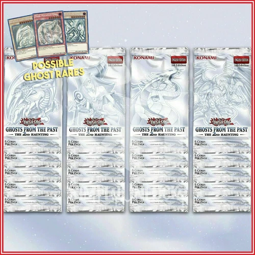 YuGiOh GHOSTS FROM THE PAST: THE 2ND HAUNTING Display (No Box) 20 BOOSTER PACK👻