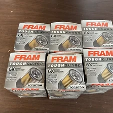Fram Tough Guard, TG2870A, Pack Of 6, Sure Grip, New In Box, Free Shipping
