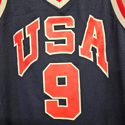 NWT Mitchell & Ness 1984 Authentic Michael Jordan 9 USA Olympic