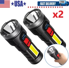 Super Bright 999000000 LM LED Torch Tactical Flashlight Lantern Rechargeable US