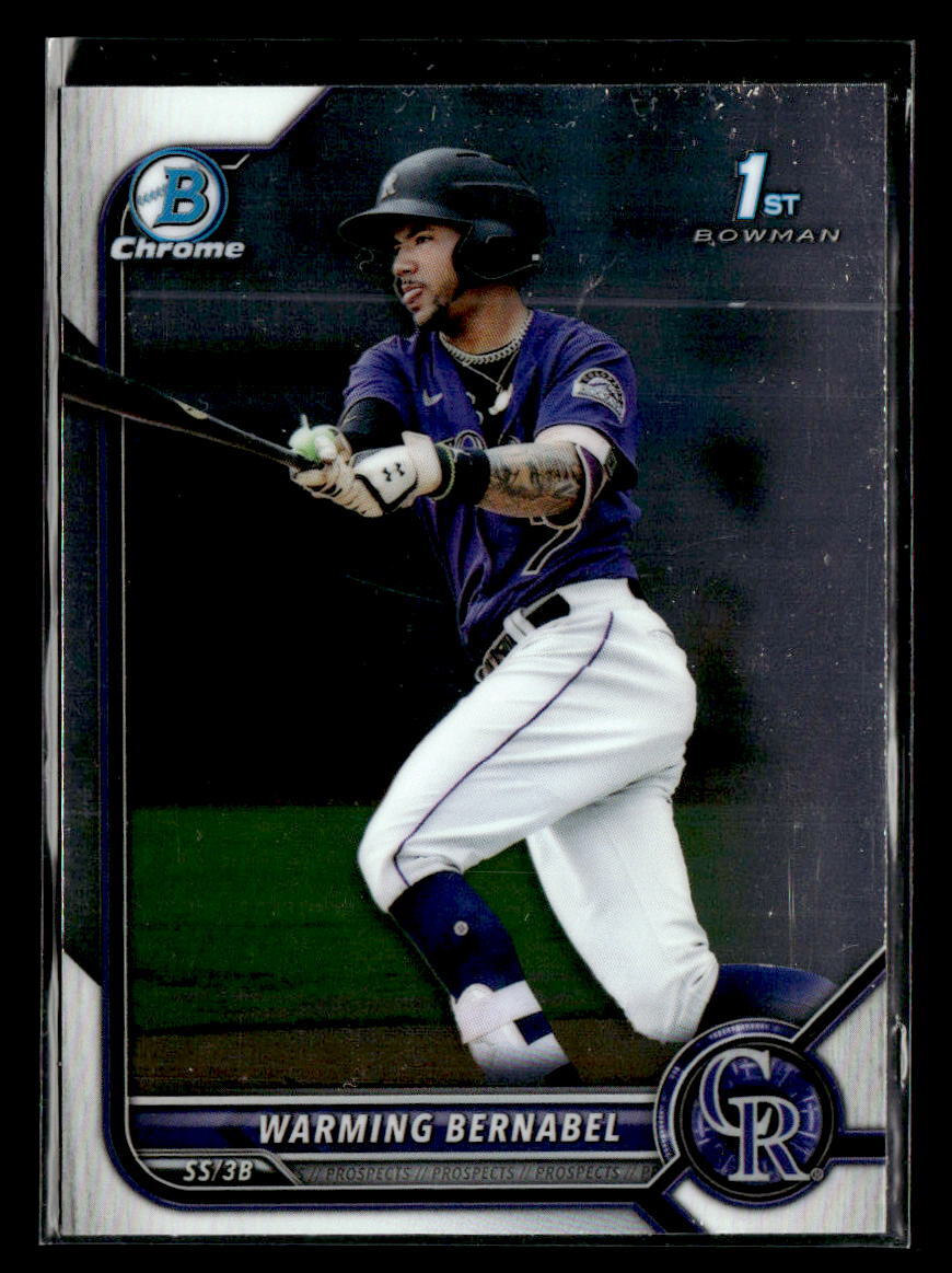 2022 Bowman #BCP-46 Warming Bernabel Chrome Prospects EX