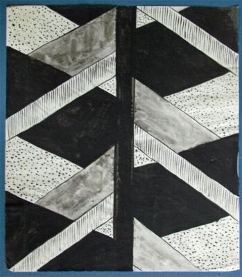 Original 1940's to 50's Modernist Design Idea Drawings '' INK ON VELUM ''