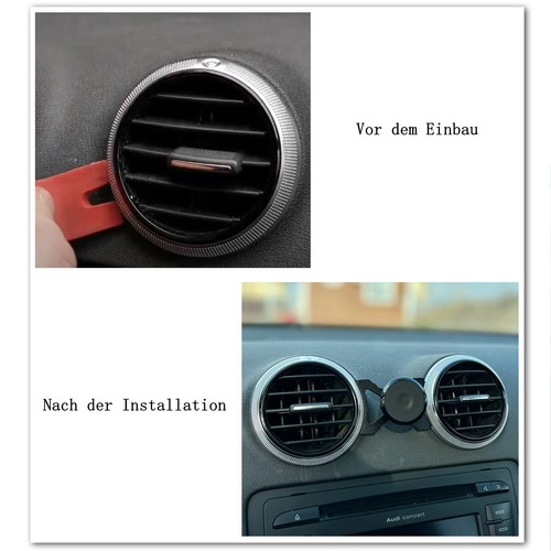 Cookiss Support Telephone Voiture Magnetique Compatible Audi A3 8P et Audi S3... - Photo 3 sur 6