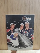 STANLEY CUP CHAMPIONS 🏆1990 Pro Set Series II #704  NHL Hockey Card🏆