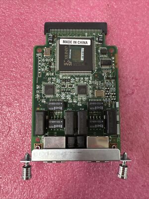 CISCO VWIC2-2MFT-T1/E1 2-Port T1/E1 Multiflex Trunk Voice/WAN Interface Card WIC