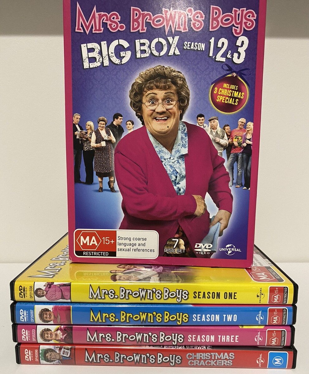 MRS BROWNS BOYS Brown's BIG BOX Series : Season 1 2 3 + Christmas